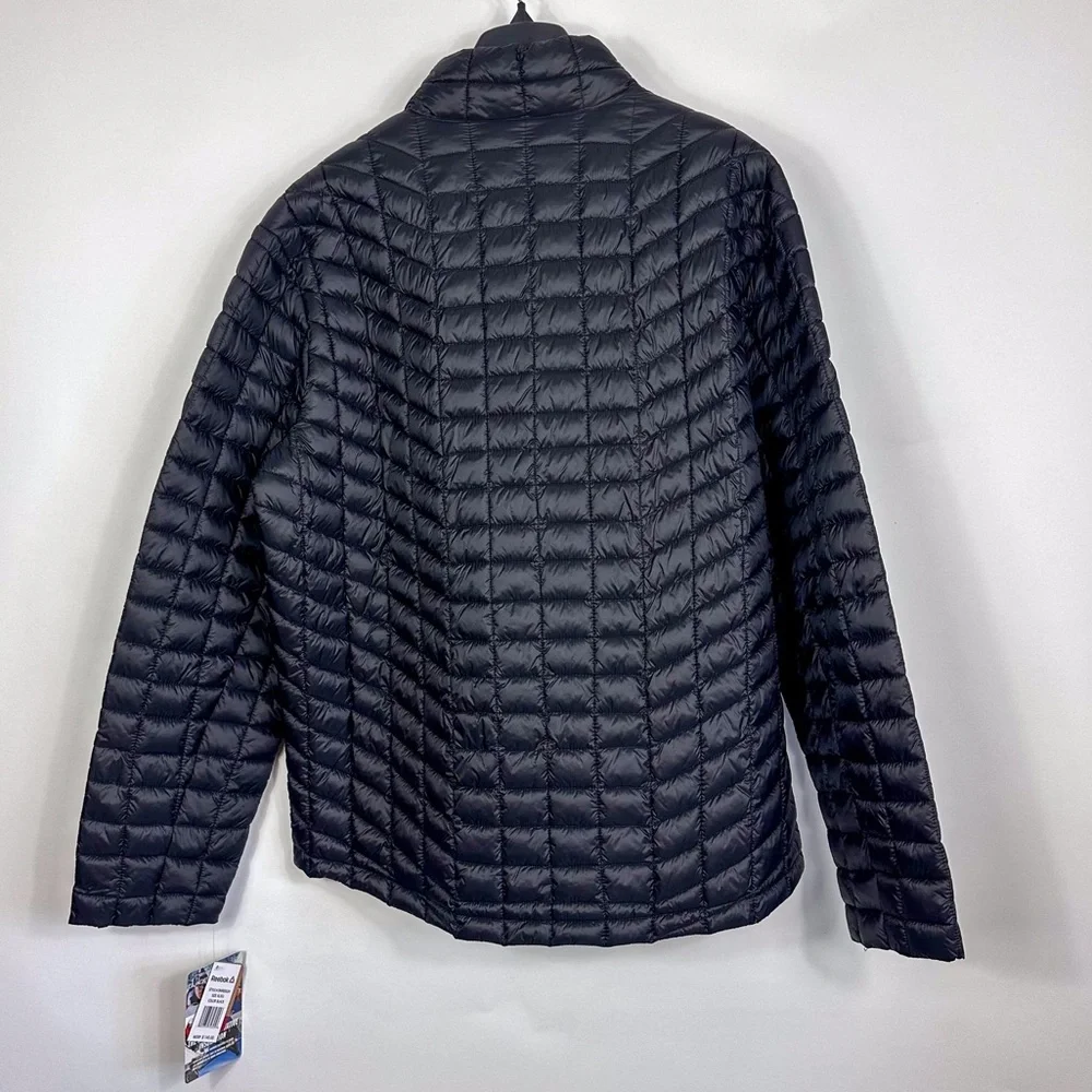 Reebok Black Glacier Shield Quilted Puffer Jacket - Picture 9 of 9